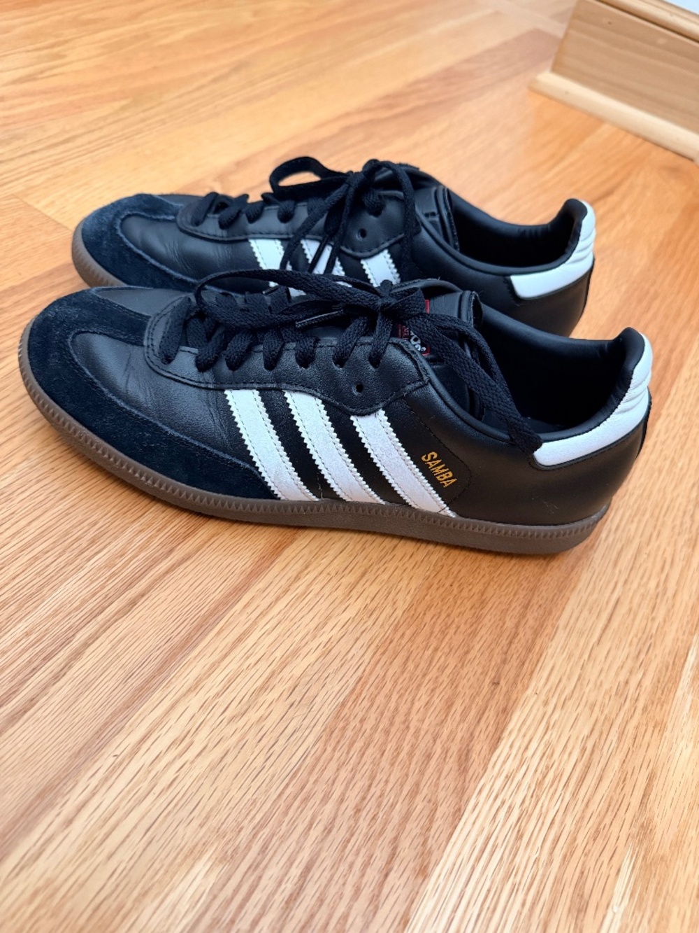 Black Sambas size 8